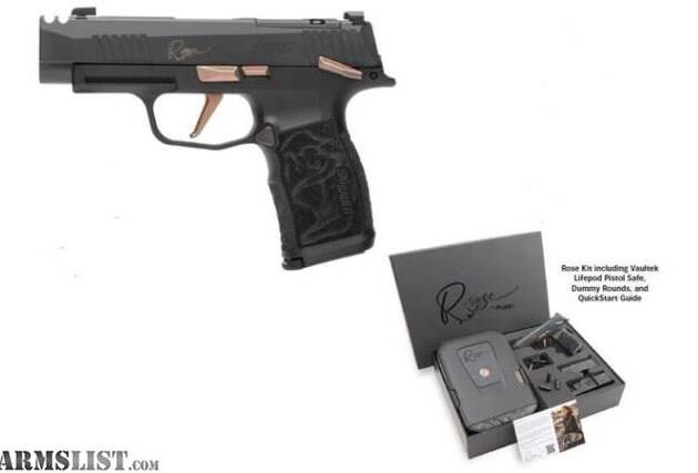 SIG SAUER P365 ROSE XL COMP 9MM