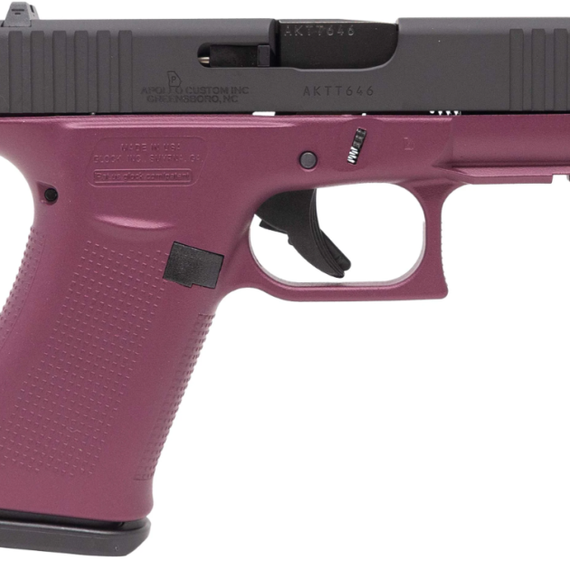GLOCK 43X BLACK CHERRY 9MM 3.41'' 10-RD SEMI-AUTO PISTOL