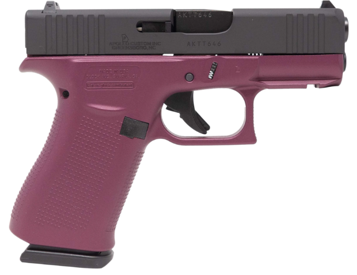 GLOCK 43X BLACK CHERRY 9MM 3.41'' 10-RD SEMI-AUTO PISTOL