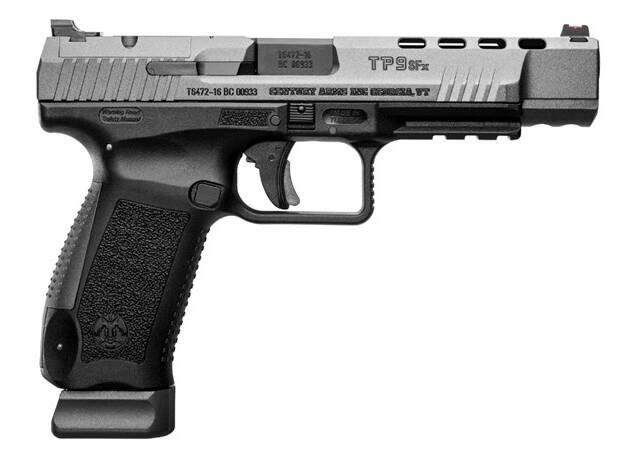 Canik TP9SFx Pistol Tungsten 9mm 5.20" Barrel 20-Rounds Includes 2 Magazines