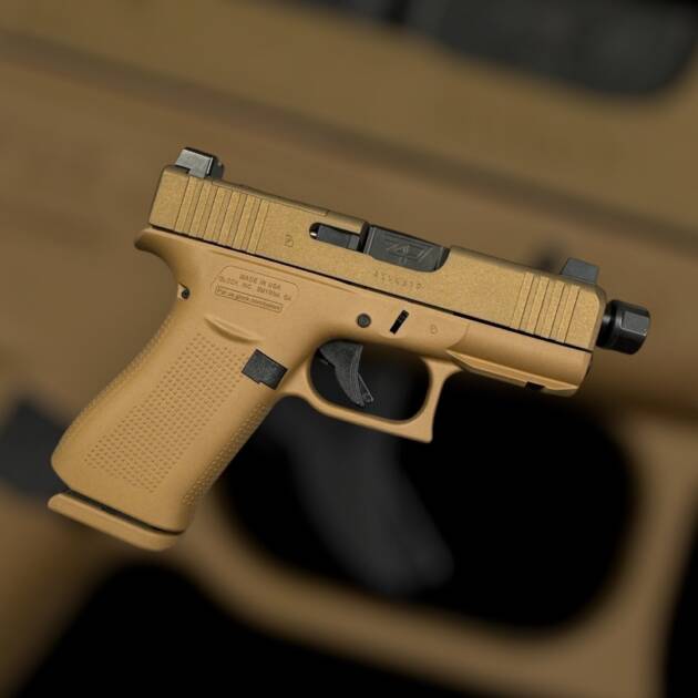 Glock 43X Optic Ready Debo Flat Dark Earth 9mm 3.4" Barrel 10-Rounds