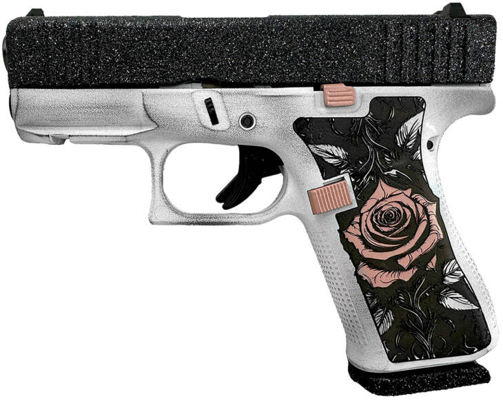 GLOCK 43X 9mm Rose Gold Tango