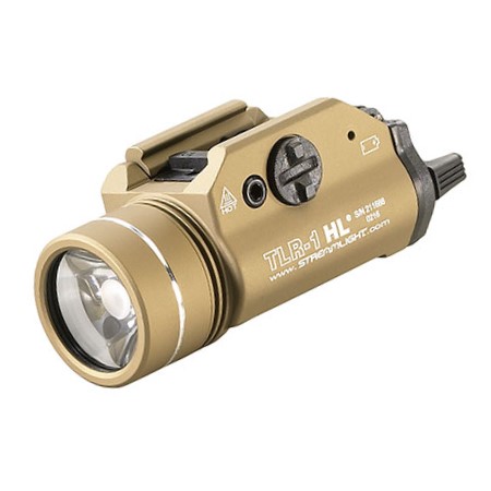 STREAMLIGHT TLR-1 HL 1000LM FDE WEAPONLGHT LED TACTICAL WEAPON LIGHT