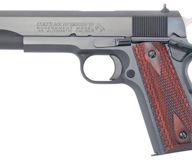 COLT SERIES 70 GOVERNMENT 45 ACP 5" BL