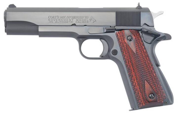 COLT SERIES 70 GOVERNMENT 45 ACP 5" BL
