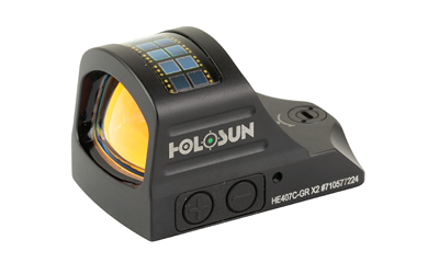 Holosun Technologies, 407C-GR-X2, Green Dot, 2 MOA