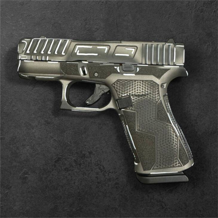 GLOCK 43X 9mm Optic Ready Anime Grey