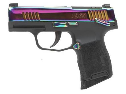 SIG SAUER P365 380 ACP Rainbow Titanium
