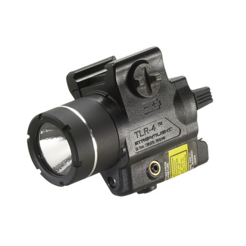 STREAMLIGHT TLR-4 CMPT 170LM BLK RED LASER TACTICAL LIGHT W/RED LASER