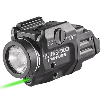 STREAMLIGHT TLR-8X G FLEX 500LM LGHT/LSR RAIL MOUNTED LIGHT|GREEN LASER