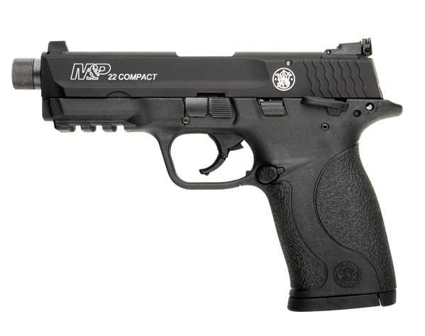 Smith and Wesson M&P22 Compact Suppressor Ready 22 LR