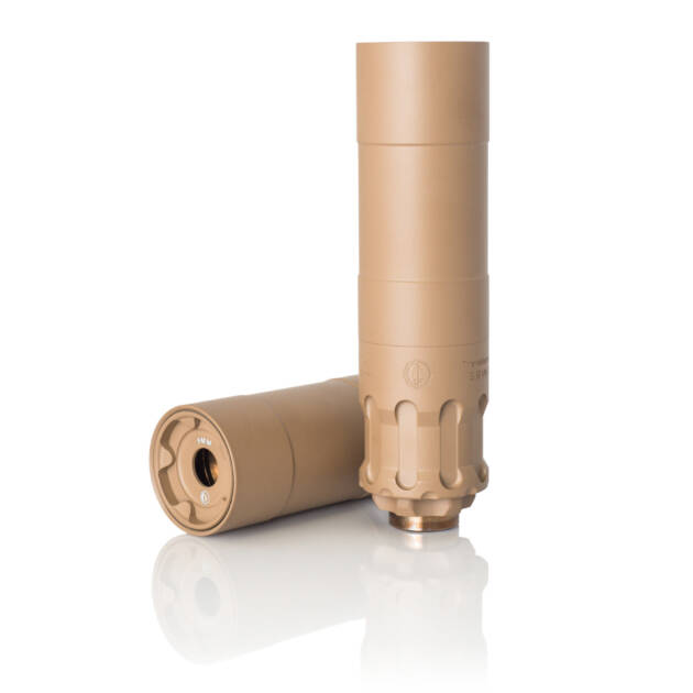 Rugged Suppressors Obsidian9 9mm FDE