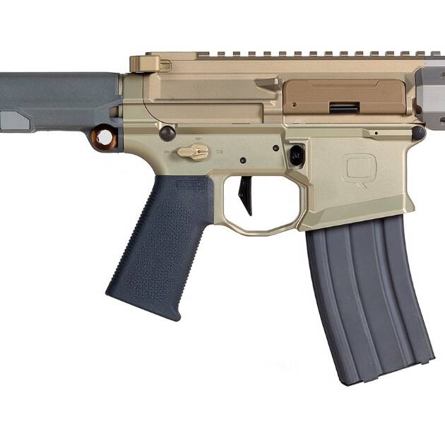 Q Honey Badger Pistol Flat Dark Earth .300 AAC Blackout 7" Barrel 30-Rounds