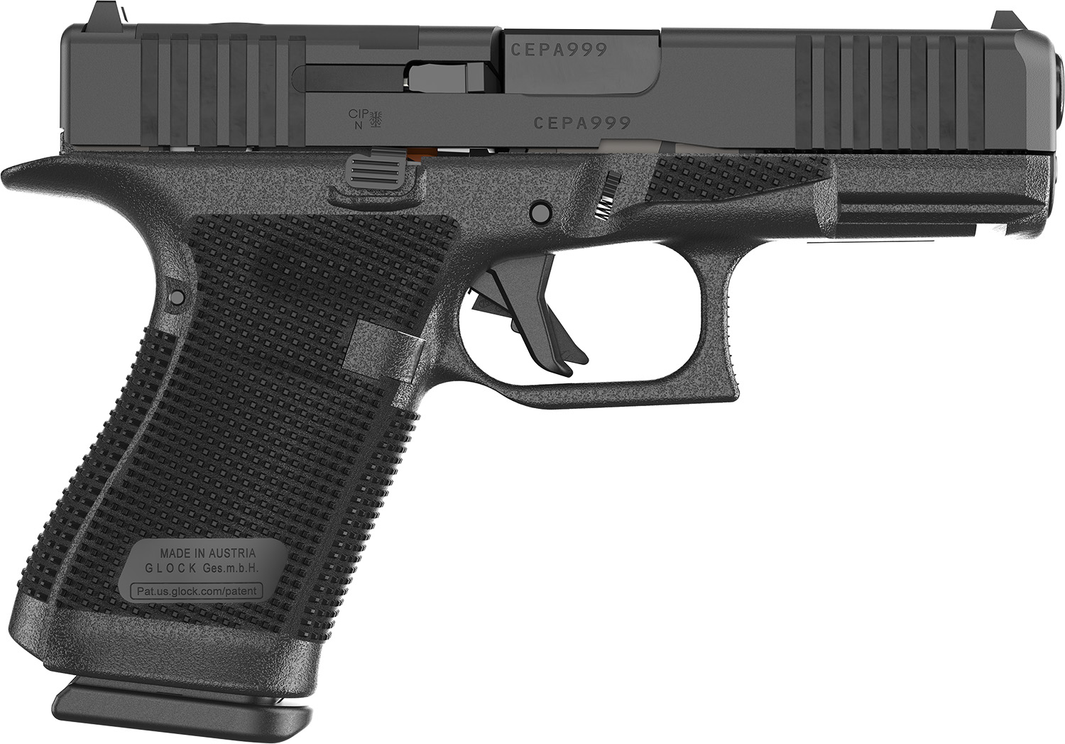Glock 19 Gen 6 MOS 9mm 4.02" Barrel 15-Rounds