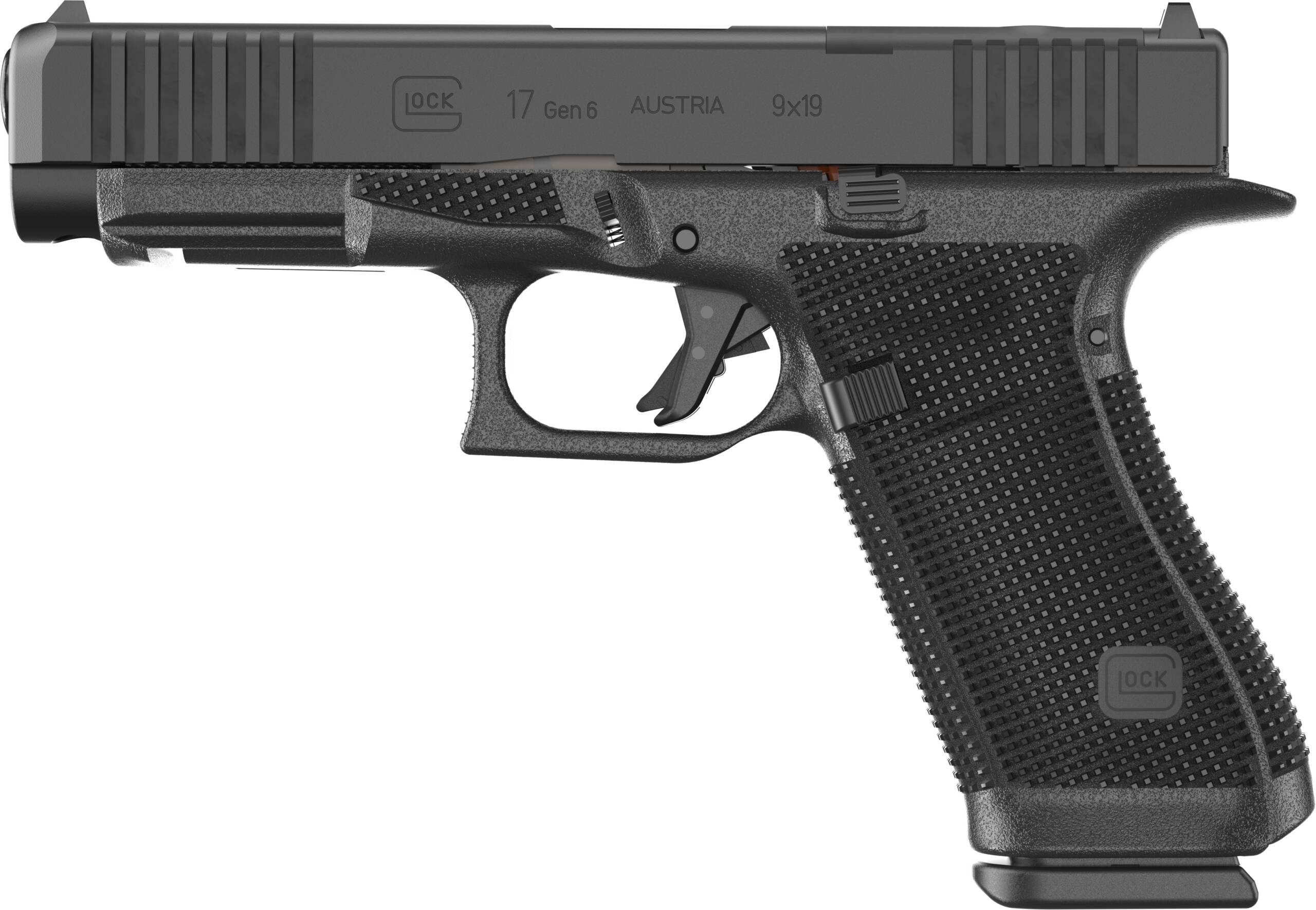 Glock 17 Gen 6 MOS 9mm 4.49" Barrel 17-Rounds