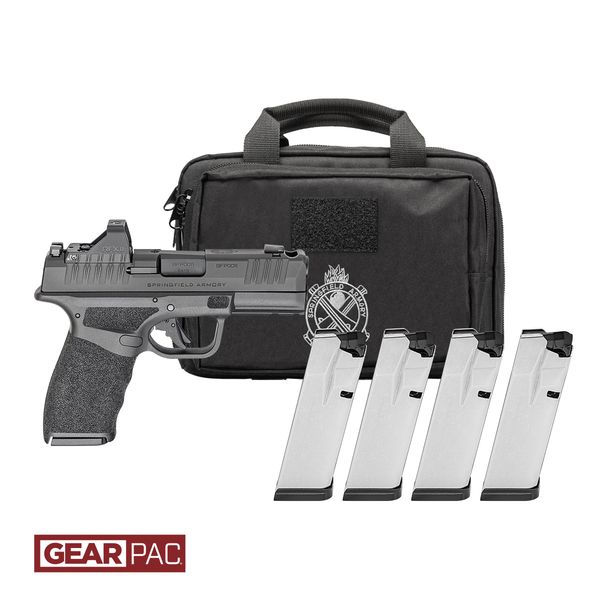 Springfield Armory Hellcat Pro Comp OSP Gear Pac 9mm 3.8" Barrel 17-Rounds w/ Viridian RFX11, 4 Mags