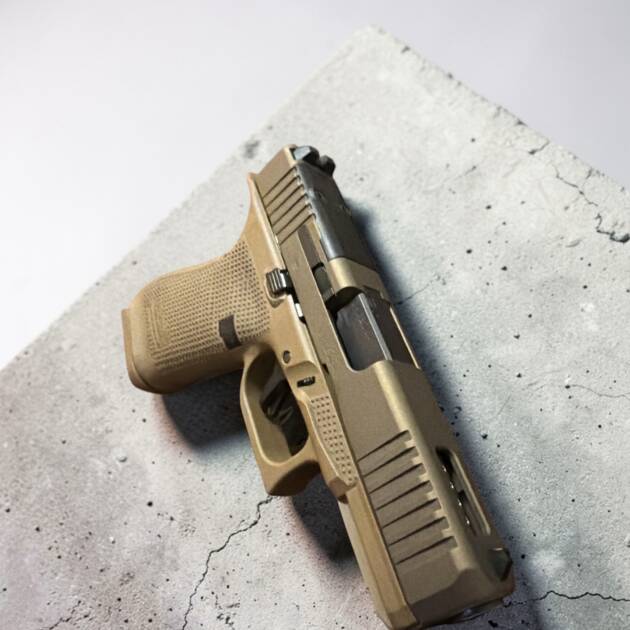 GLOCK 19 Gen 6 ORS 9mm Ported Barrel Shark Coast Tactical
