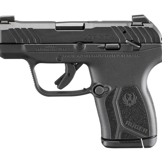 Ruger LCP Max Black Nitride .380 ACP 2.8" Barrel 10-Rounds w/ Manual Safety