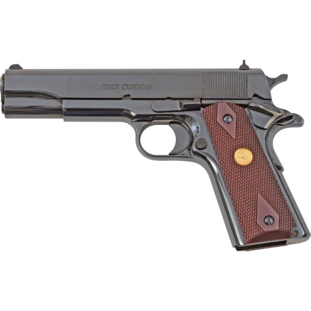 Colt Government Moded COLT CUSTOM 38 Super Royal BLUE 5"