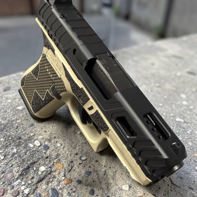 Glock 43X Optic Ready 9mm Ported Barrel Shark Coast Tactical