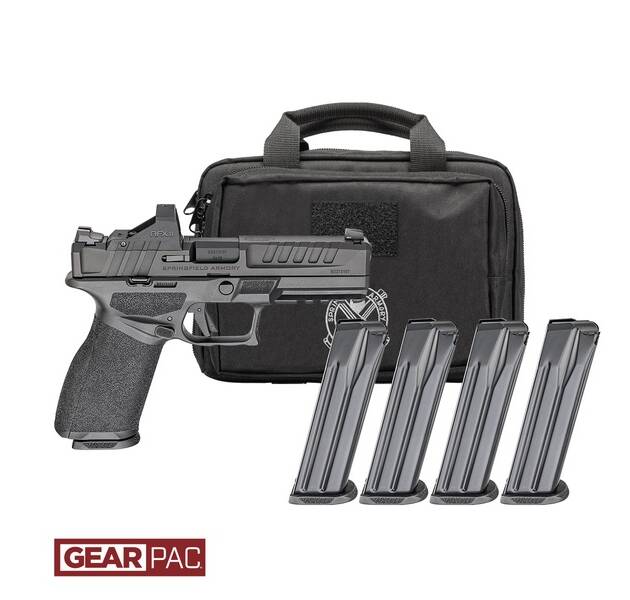 SPRINGFIELD ARMORY ECHELON 9MM BLK 4" 18+1 GEAR PAC 9mm
