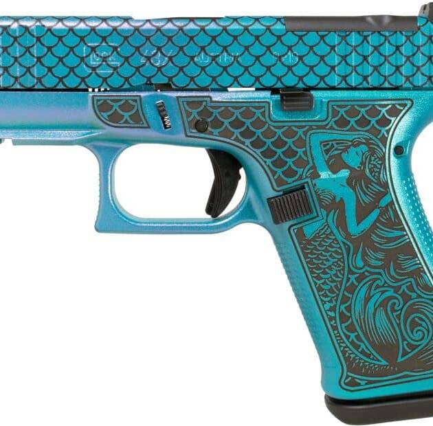 GLOCK 43X Shark Coast Tactical “Mermaid” 9mm 3.41″ Pistol