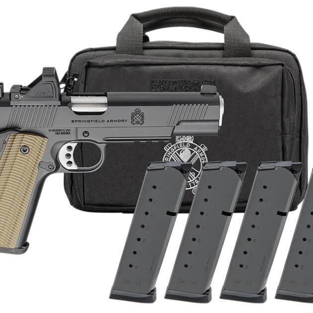 SPRINGFIELD ARMORY 1911 OPERATOR 45ACP BK 5"