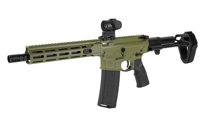 Daniel Defense DDM4 AR Pistol, 5.56 NATO, 10.3" Cold Hammer Forged Barrel, Threaded 1/2X28, Anodized Finish, Includes Primary Optics Cyclops Gen 2 Reticle