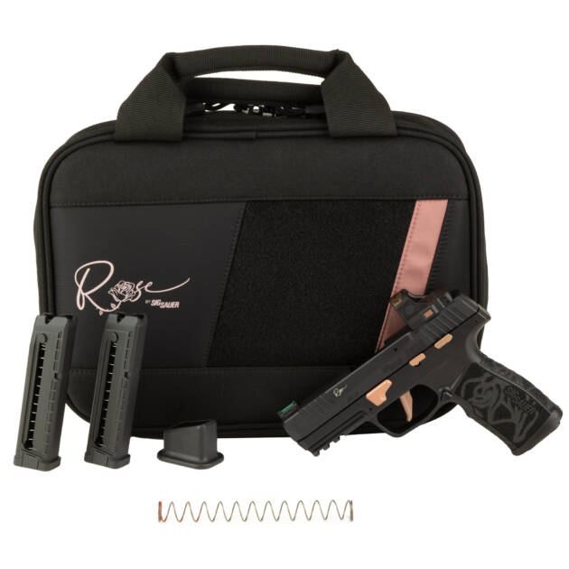 SIG SAUER P322 ROSE 22LR BLK 4" 20+1 ROM RS