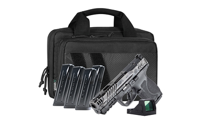 Smith and Wesson M&P9 Compact Carry Comp 9mm 4.2" Barrel 15-Rounds w/ RFX11, 5 Mags, Bag
