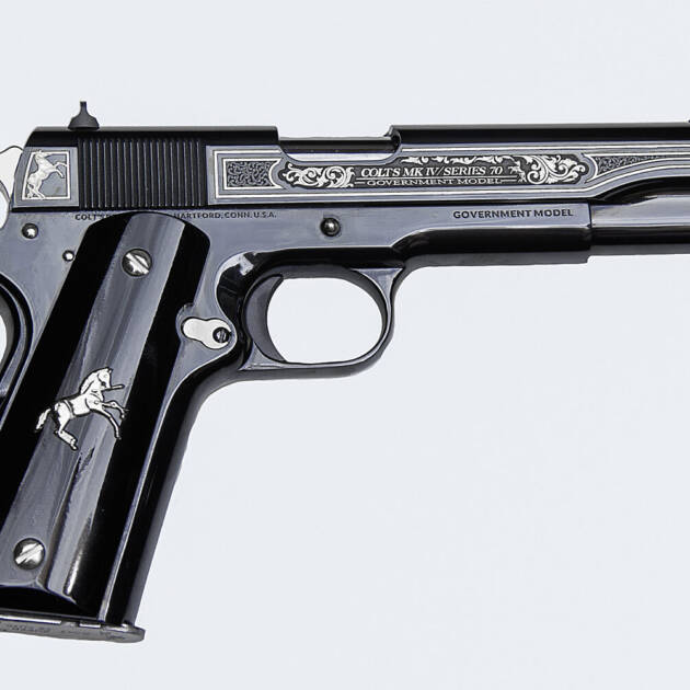 Colt Oscuro Y Plata 38 Super TALO Exclusive 1 of 500