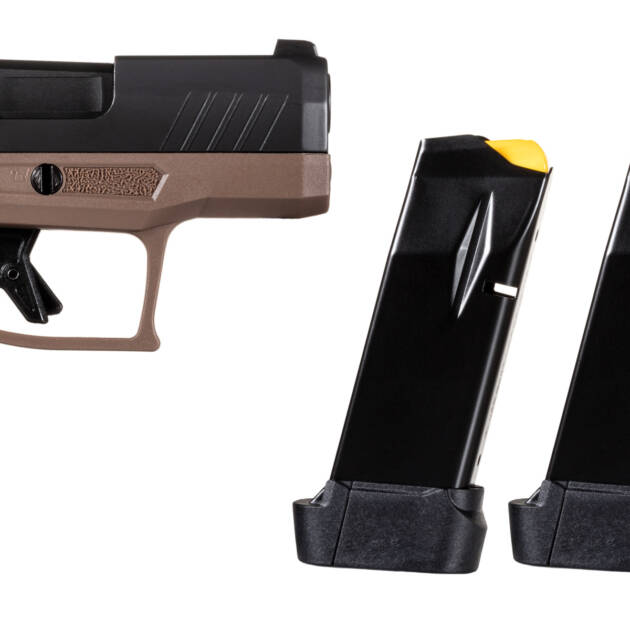 TAURUS GX4 9TAURUS GX4 9MM BLK/BRN 3" 13+1 4 MAGS