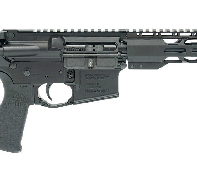 Radical Firearms, RF-15 AR Pistol, 5.56 NATO, 10.5" Barrel, Anodized Finish, Black, MFT Pistol Grip, MFT Pistol Stabilizing Brace, 10" M-LOK Handguard