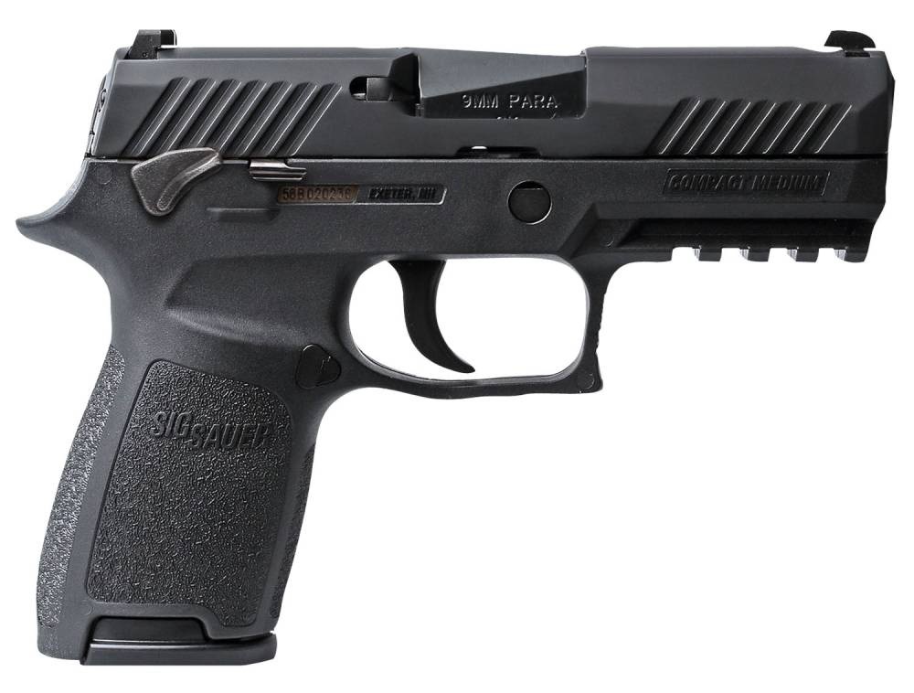 SIG SAUER P320 CMPCT 9MM NIT 15+1 MANUAL SAFETY