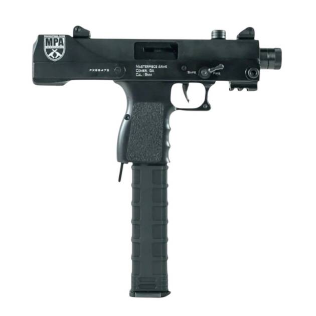 MasterPiece Arms 30T Defender Top Cocking TB 9mm Luger 30+1 5.50" Threaded Barrel