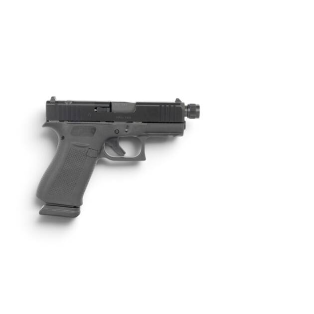 GLOCK 43X MOS 9MM 2-15 ROUND MAGS FACTORY THREADED BARREL
