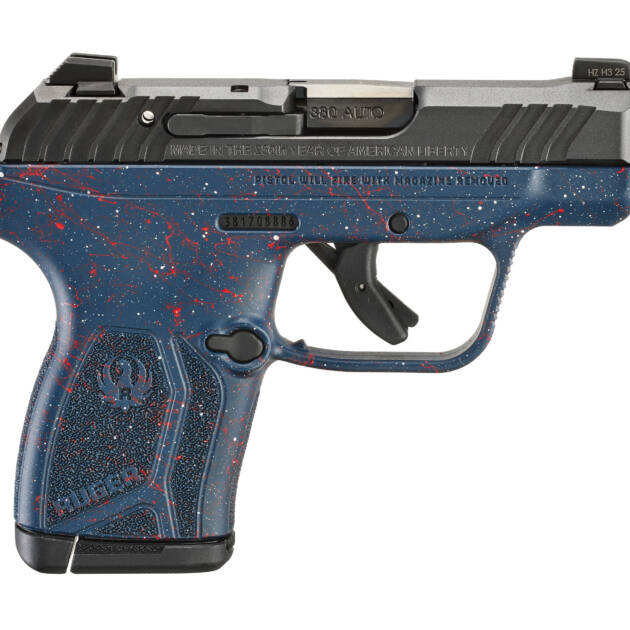 RUGER LCP MAX 250TH 380ACP BLK/BLUE SAFETY