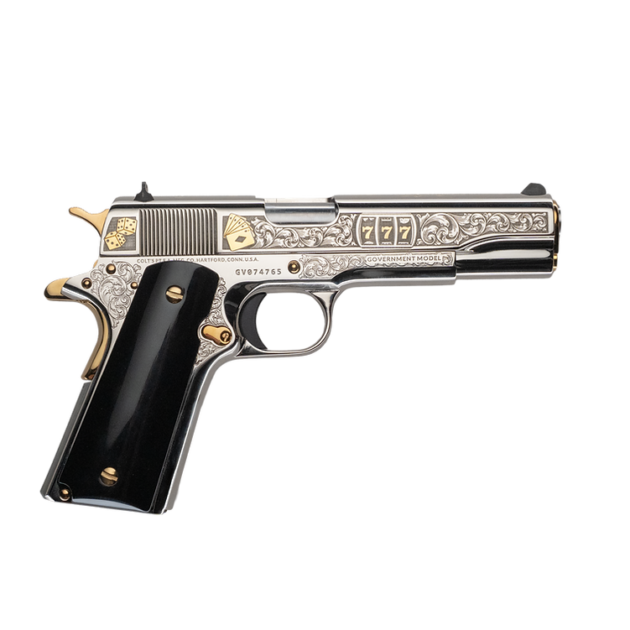 COLT 1911 Gambler .45 ACP CNC Firearms 1 of 300 Limited Edition
