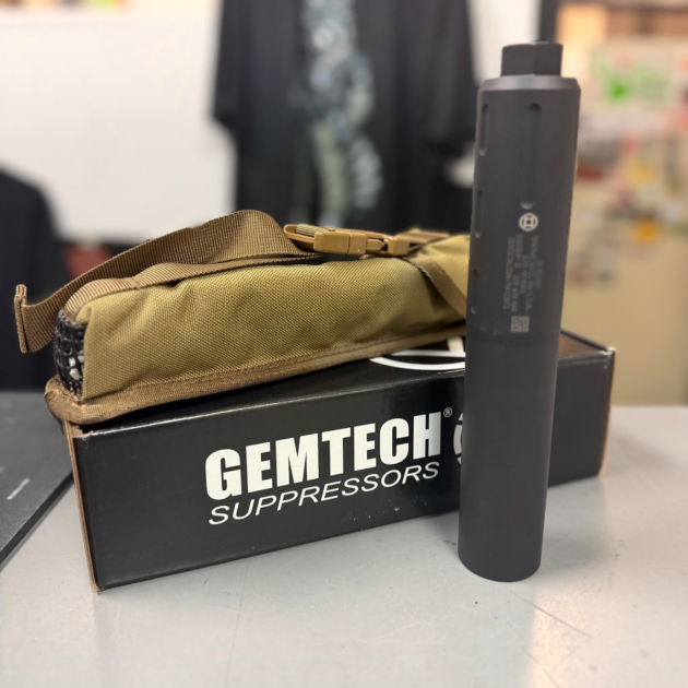 Gemtech Dagger II Rifle Suppressor - 5/8x24